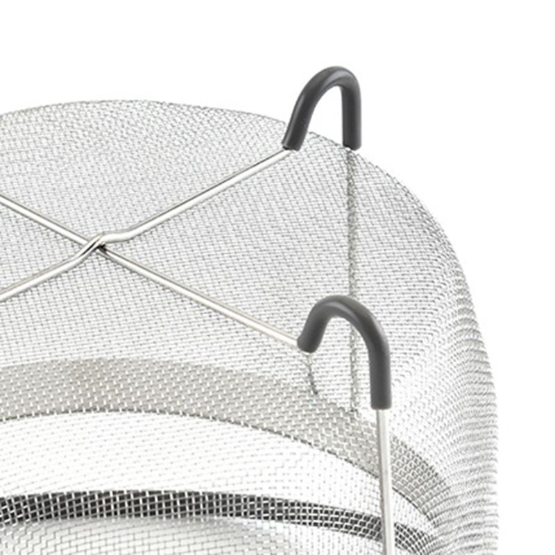 Panier vapeur Pot instantané 304 acier inoxydable panier vapeur crépine avec poignée