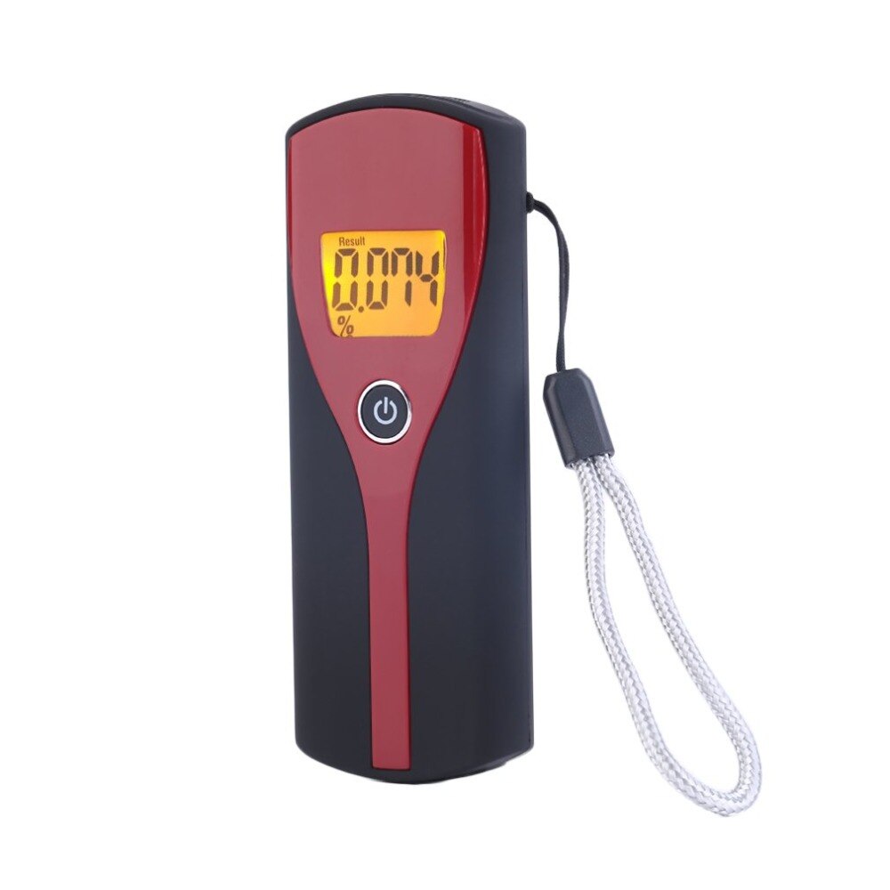 Digital Alcohol Breath Alert Breath Tester LCD Display with audible alert Quick response The Breathalyzer Parking Breathalyser