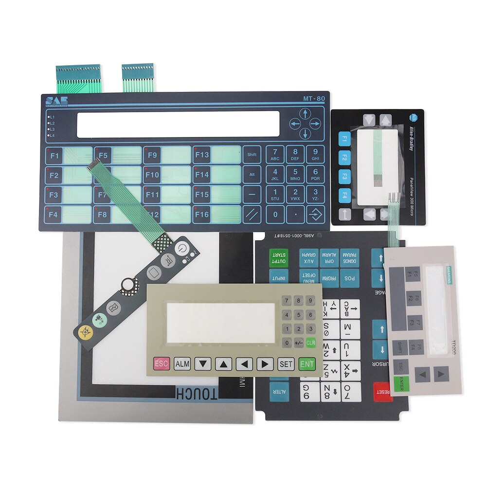 Glass Monitor Original For Siemens SMART1000IE V3 6AV6648 6AV6 648-0CE11-3AX0 Resistive Industrial Screen + Protective Film