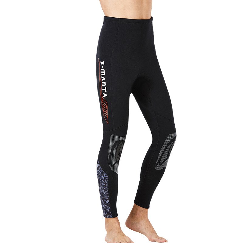 1,5mm de neopreno pantalones trajes de las mujeres de los hombres de buceo pantalones para surf adultos traje Leggings para kayak Piragüismo de buceo, surf: 1 / XL