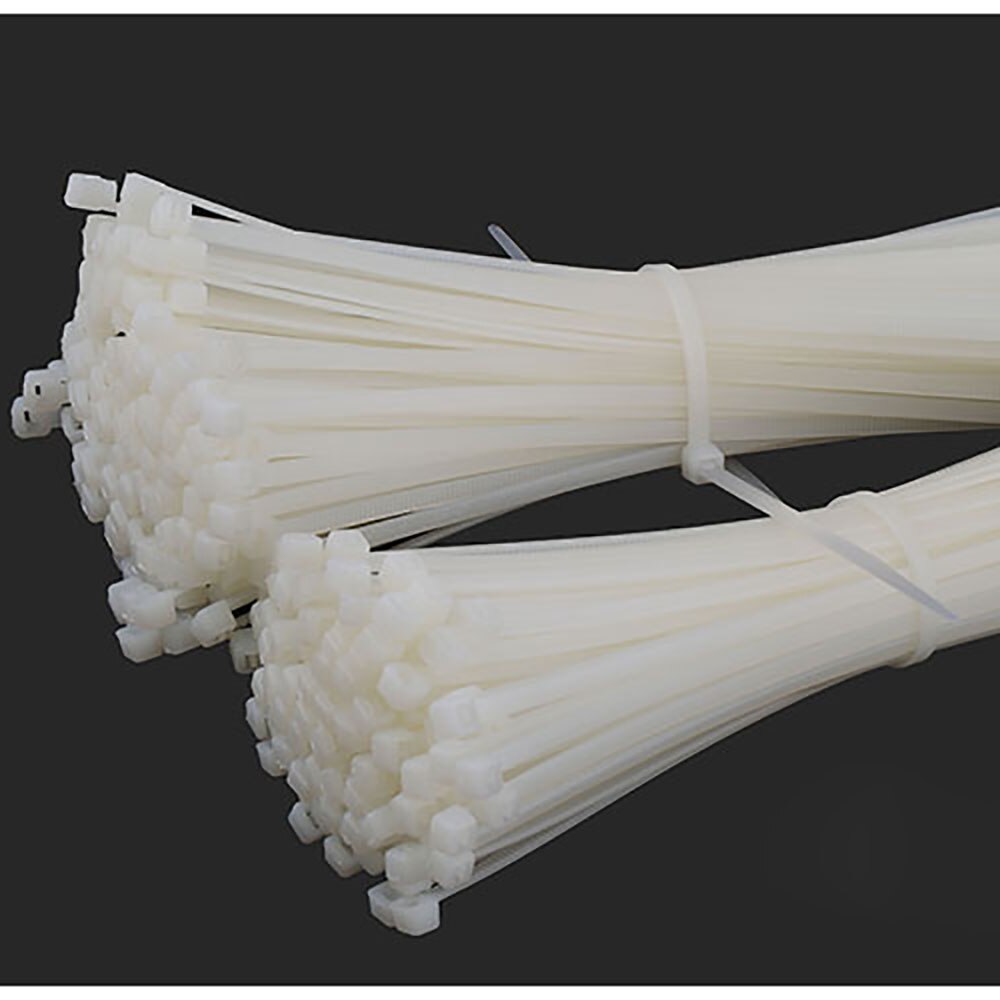 3 * 60mm / 3 * 80mm nylon cable tie white black 2.5mm wide self-locking cable tie cable tie cable various specifications