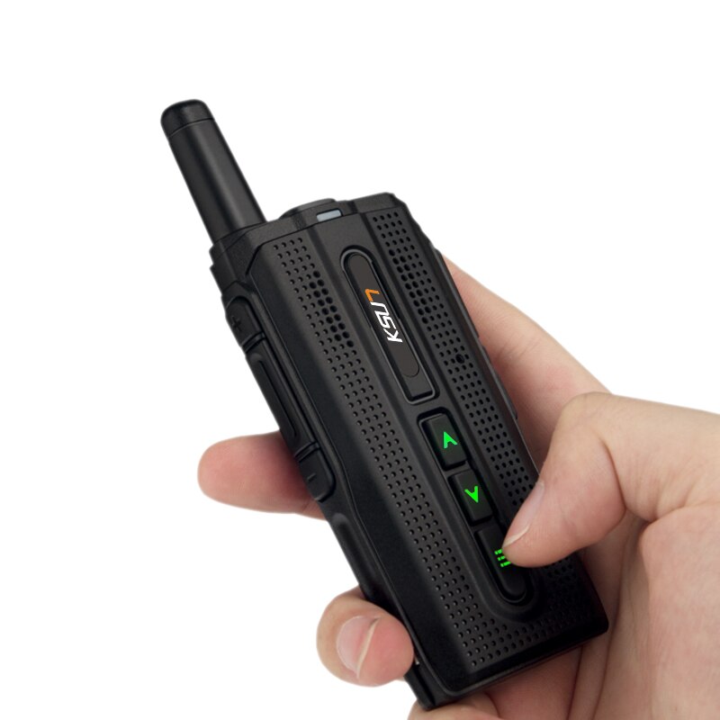 KSUN-walkie-talkie KSX10 para exteriores, medidor de mano pequeño, mini 50 kilómetros, intercomunicador de teléfono móvil de alta potencia