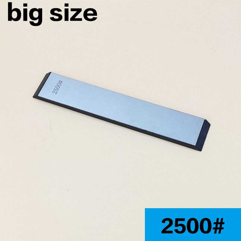big size Special for sharpening Diamond stone Diamond knife Sharpener blade Portable Home use with base Sharpening stone bar: 2500 grit