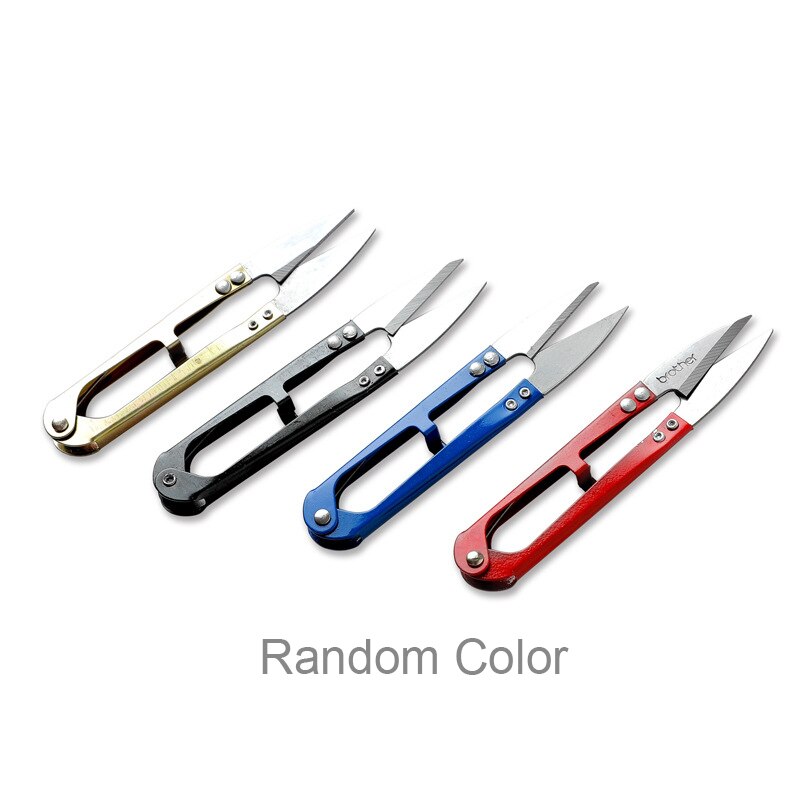 Portable Cross Stitch Tailor Scissor DIY Tool Sewing Supplies Fish Line Cutter Thrum Thread Clipper Stitch Scissors Yarn: 1Pc