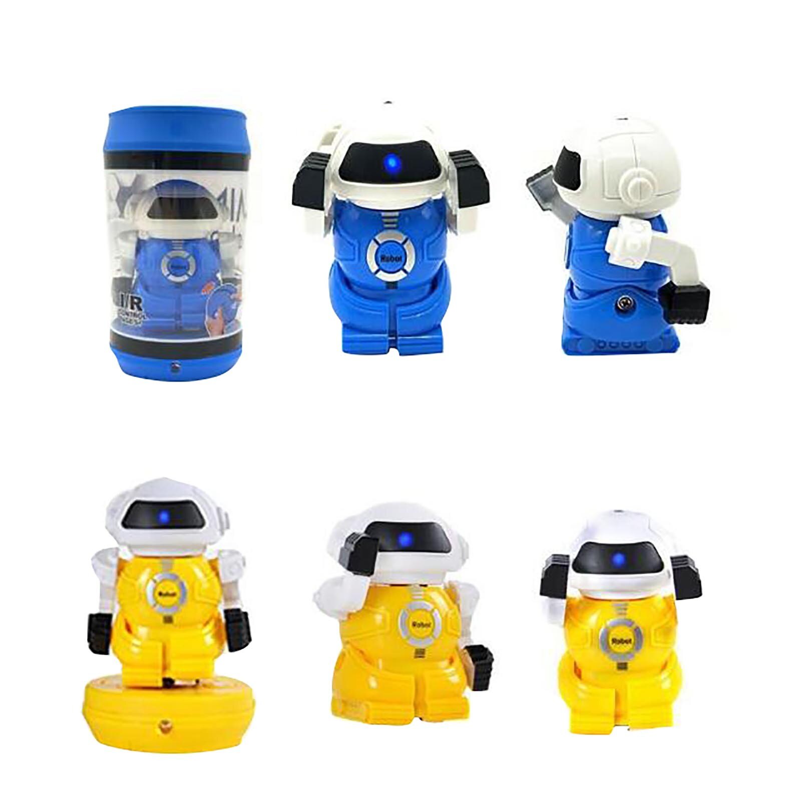 Può telecomando Mini Robot modello per bambini giocattolo Robot elettrico Mini lattine Robot di moda carino e divertente migliora intelligenza