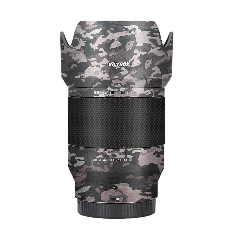 Viltrox AF85F1.8 Z naklejką na obiektyw do Viltrox AF 85mm F1.8 mocowanie obiektywu skórka kalkomania Premium okłady futerały ochronna folia: Field Camouflage