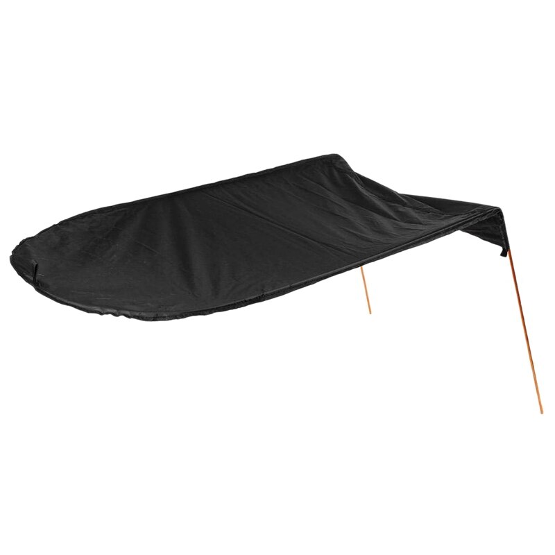 -Single Person Kayak Boat Sun Shelter Sun Shade Canopy Fishing Rain Cover Kayak Accessories: Default Title