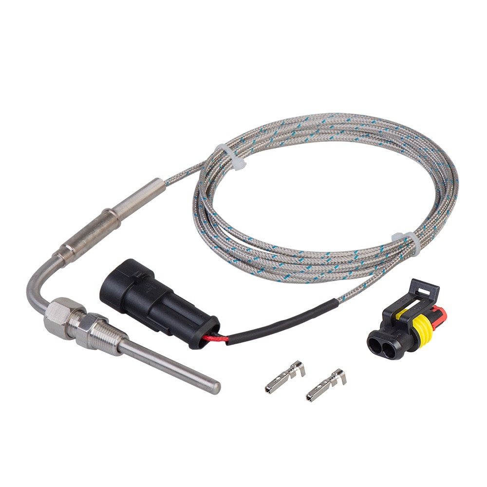 Abgastemperatursensor 1,2 m EGT Thermoelementsonde Abgastemperatursensoren Gewinde Abgastemperatursensor 0-1000 Grad