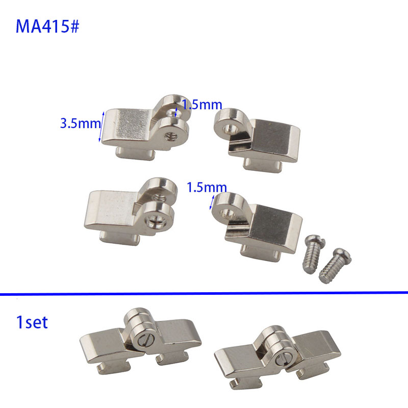 10 Sets Brillenscharnier für Brillengestell, Scharniere für die Reparatur von Brillen, universeller Ersatzscharnieren