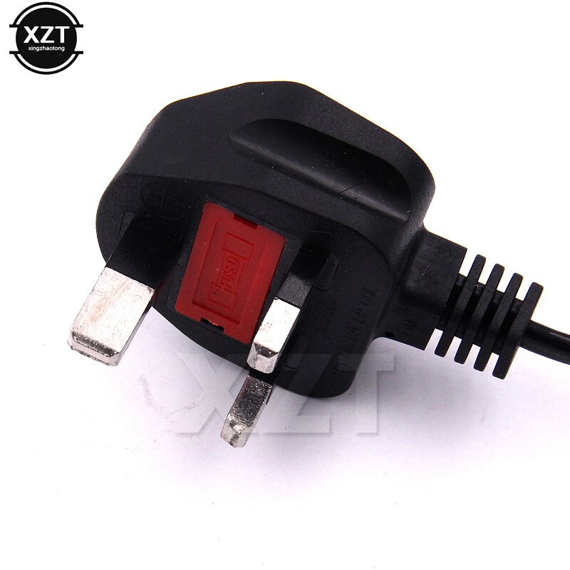 Più nuovo 2.5A 250VUK Spina 2 Spille Cavo di Alimentazione Cavo di CA Del Computer Portatile Cavo Adattatore 2 Spille Figura 8 Cavo Adattatore di Alimentazione