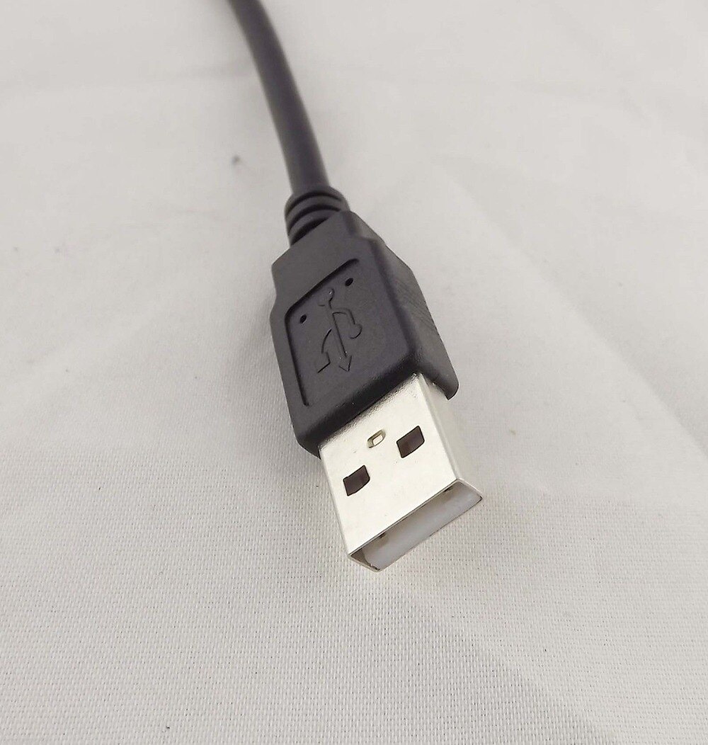 1pcs High Speed USB 2.0 Type A Male To USB 2.0 Male Data Extension Adapter Cable 30cm Black