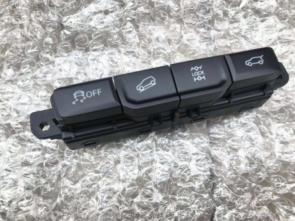 Interruptor de control central Original a estrenar, botón de tracción de cuatro ruedas, interruptor para el control de puerta del compartimento del equipaje para SAIC Roewe MG RX5