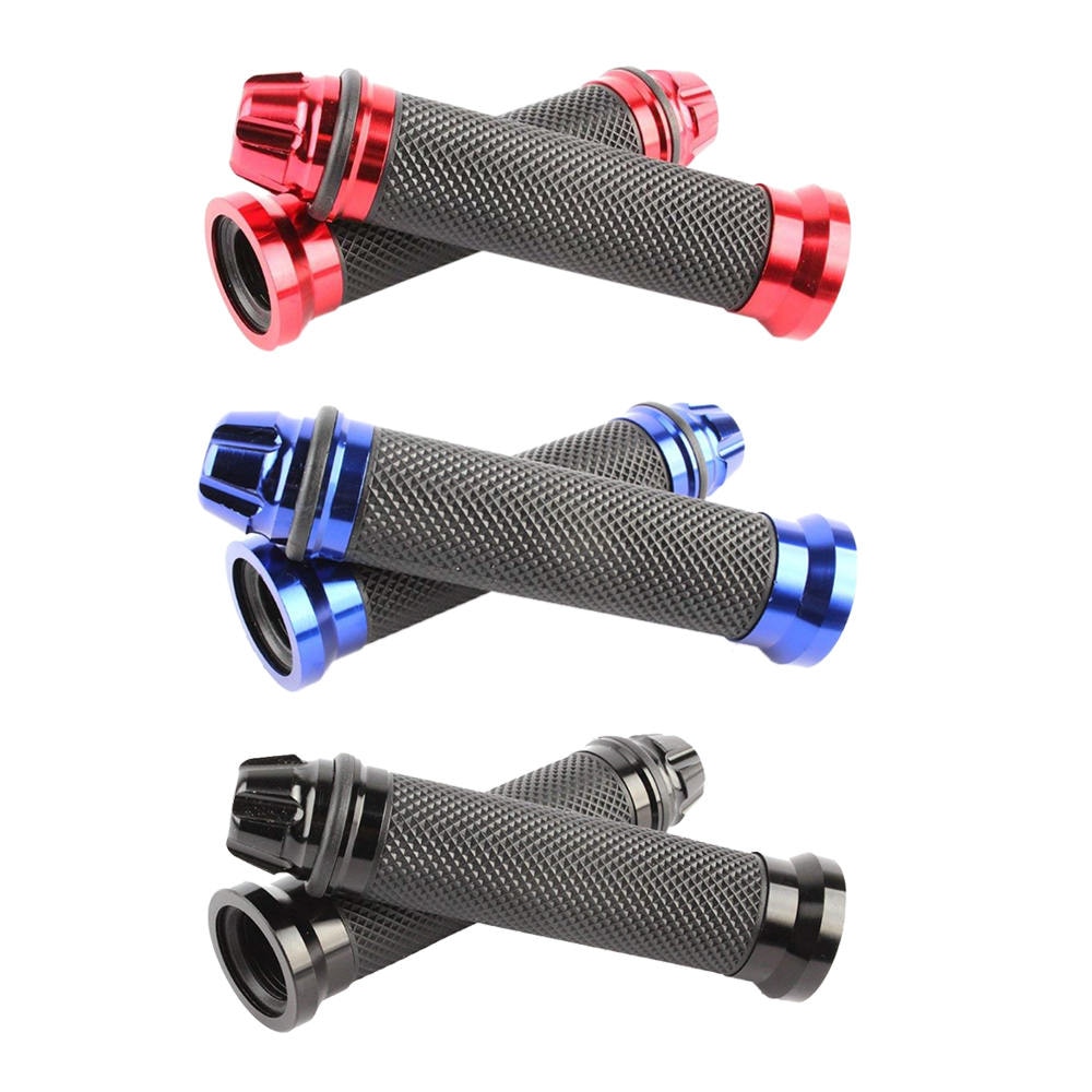 1 Pair of handle 22mm Motorcycle Modified Anti-slip Handlebar Hand Grips Rotatable