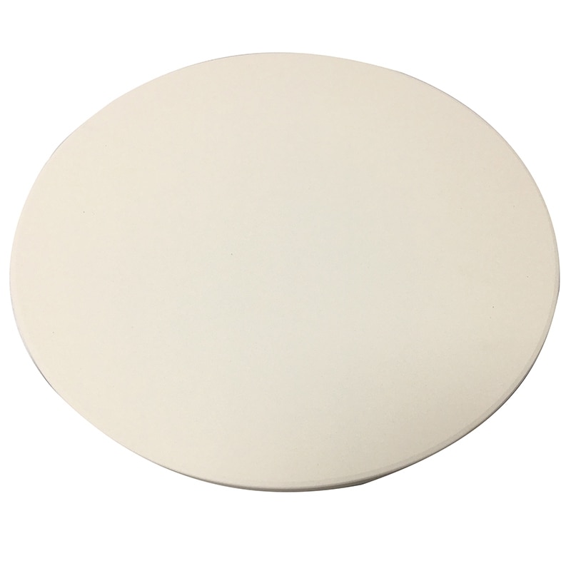 HomDSim Pizzasteen om mee te koken, bakken, grillen, 10,2 inch extra dik, pizzasteen, baksteen, pizzapan voor oven en barbecue, 25 cm