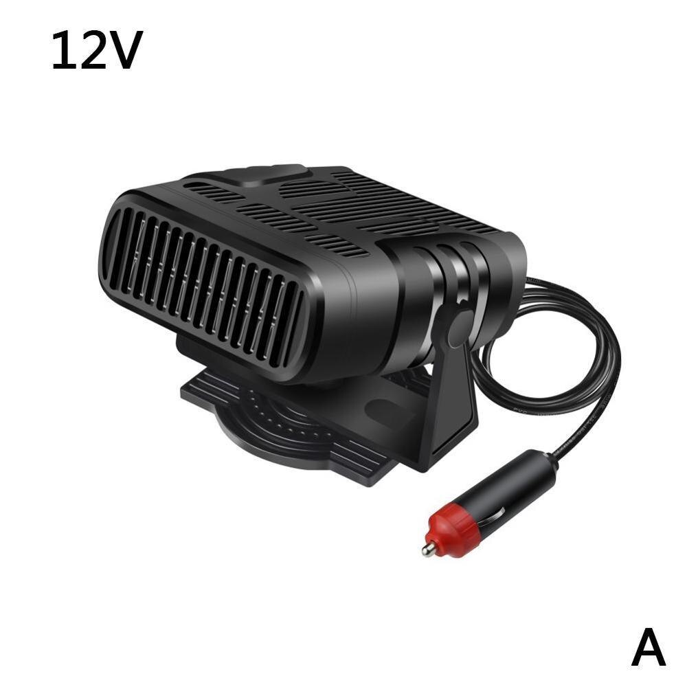 Car Heater Electric Heater Heating Cooling Fan 12/24V 120/200W Portable Dryer Windshield Demister Defroster Auto Electric Heater: 12V 120W