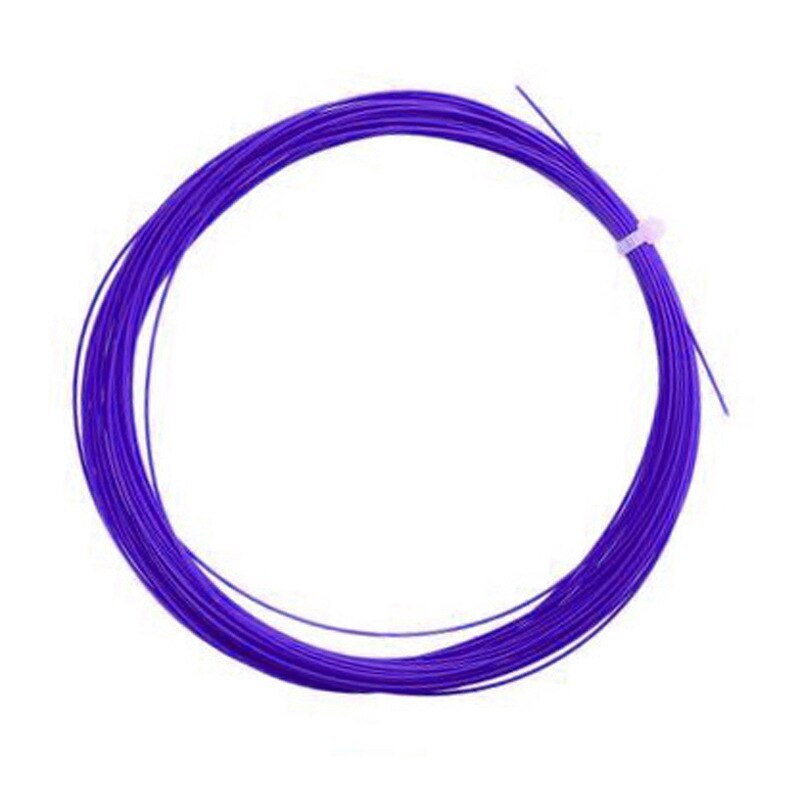 Corda da Badminton Allpha 30 pezzi Nylon 0.75mm corda da racchetta da Badminton ad alta formazione rete SY201 corda per racchetta da spiaggia: purple