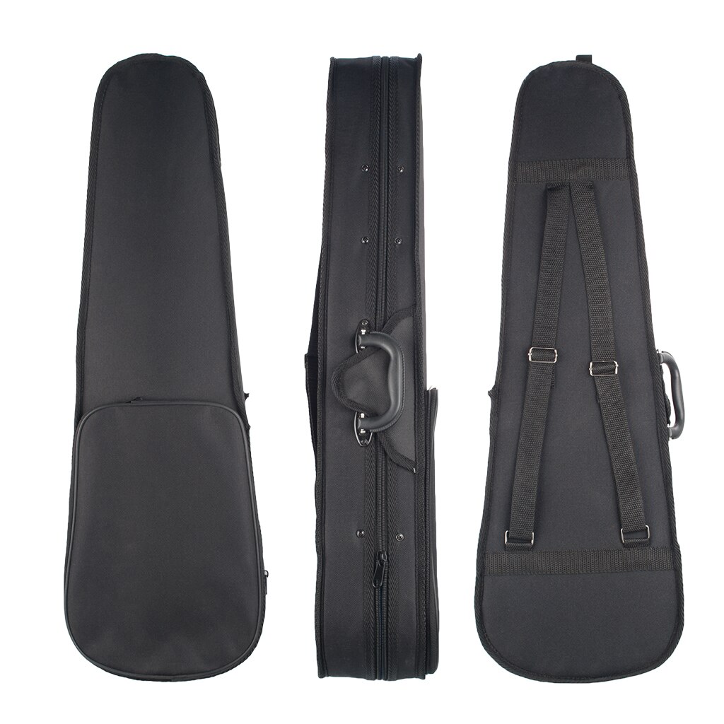 Funda de lona dura para violín, accesorio de suspensión Triangular ligera, 1/8, 1/4, 1/2, 3/4, 4/4
