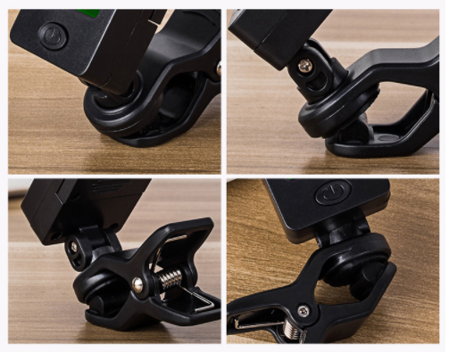 Guitar Tuner Bass Guitar Ukulele Violin Common Tuner Clip-on LCD Screen 360 Rotatable Accurate Fast Tuning Guitarra