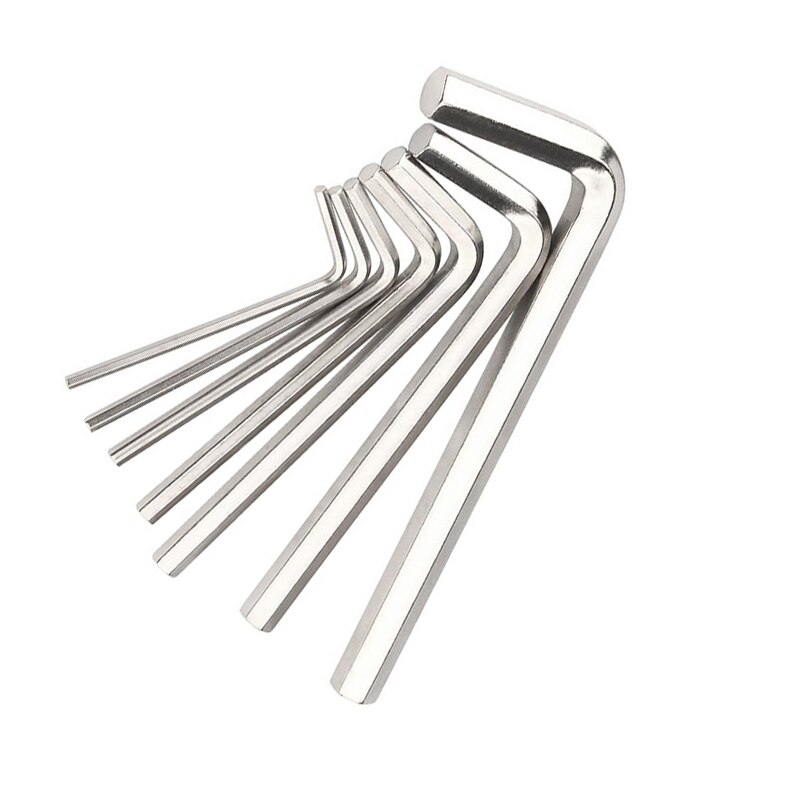 1 pcs Allen key Metric Wrench Inch Wrench L size Allen key Short arm tool 1/16 5/64 3/32 1/8 5/32 3/16