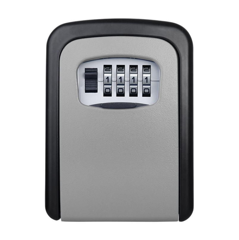 Keybox Lock Key Safe Box Outdoor Wall Mount Combination Password Lock Hidden Keys Storage Box Security Safes For Home Office