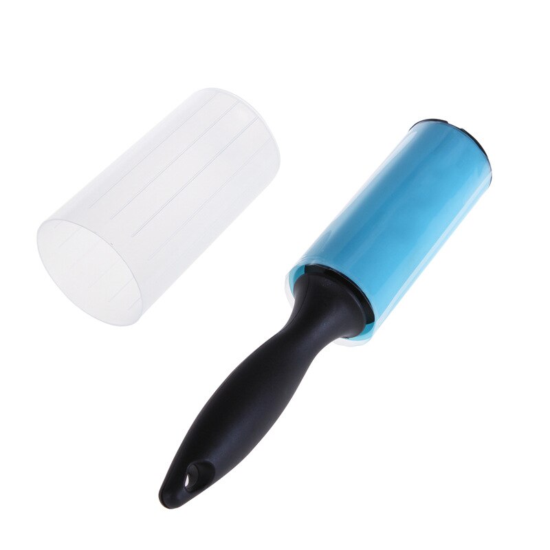 Lint Rollers Herbruikbare Wasbare Lint Roller Kleverige Silicone Dust Wiper Pet Hair Remover Borstel Gereedschappen Voor Pet Doek: Blauw
