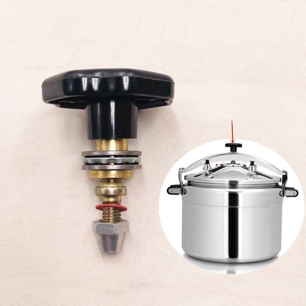 Magefesa Pressure Cooker Knob Squeeze Rotary Switch Commercial Pressure Cooker Parts 22cm 24cm 26cm 28cm 30cm 32cm 34cm 44cm