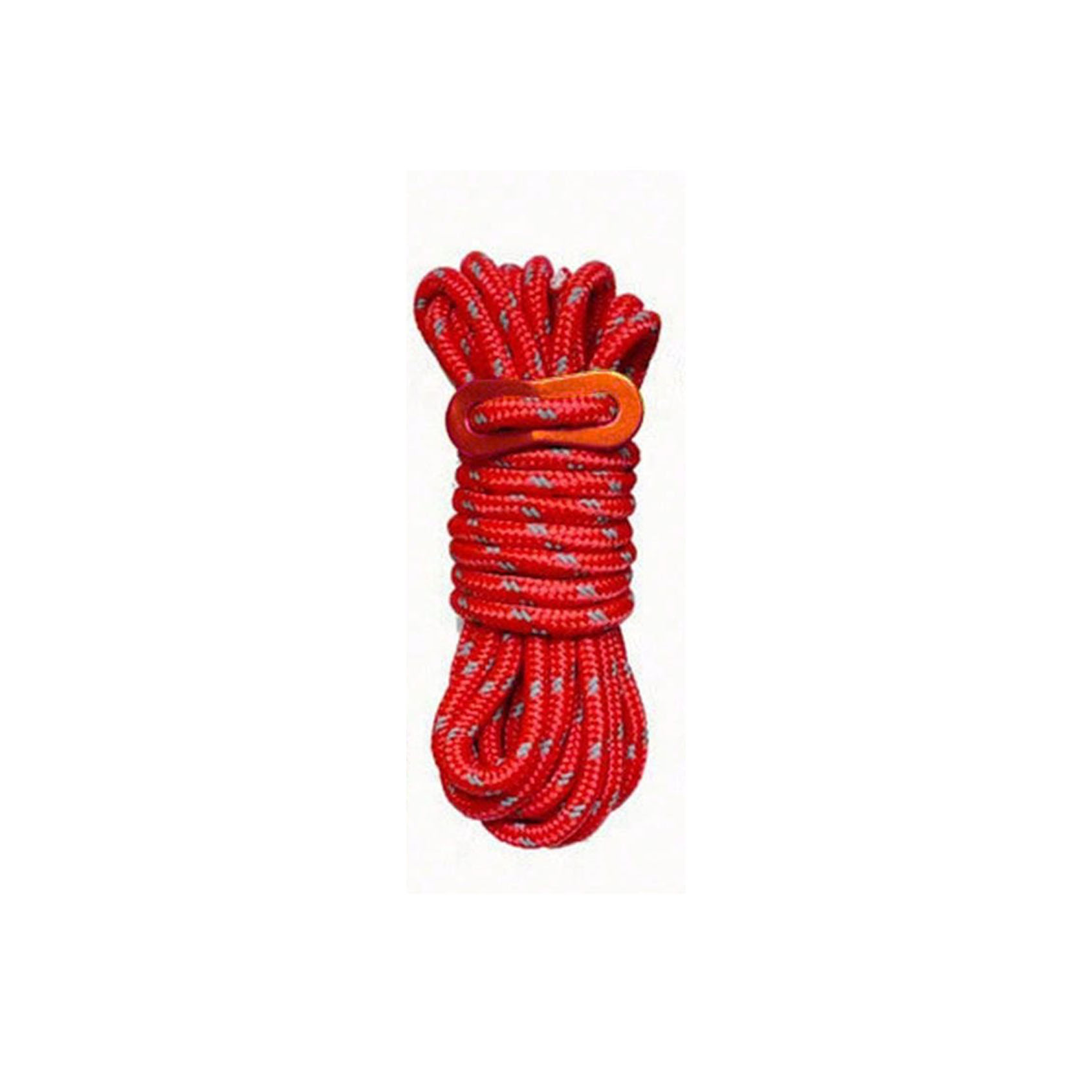 Cordes de tente extérieure, cordes réfléchissantes, cordes d'auvent, cordes coupe-vent renforcées avec boucles pour assurer la sécurité des accessoires de Camping: Rouge