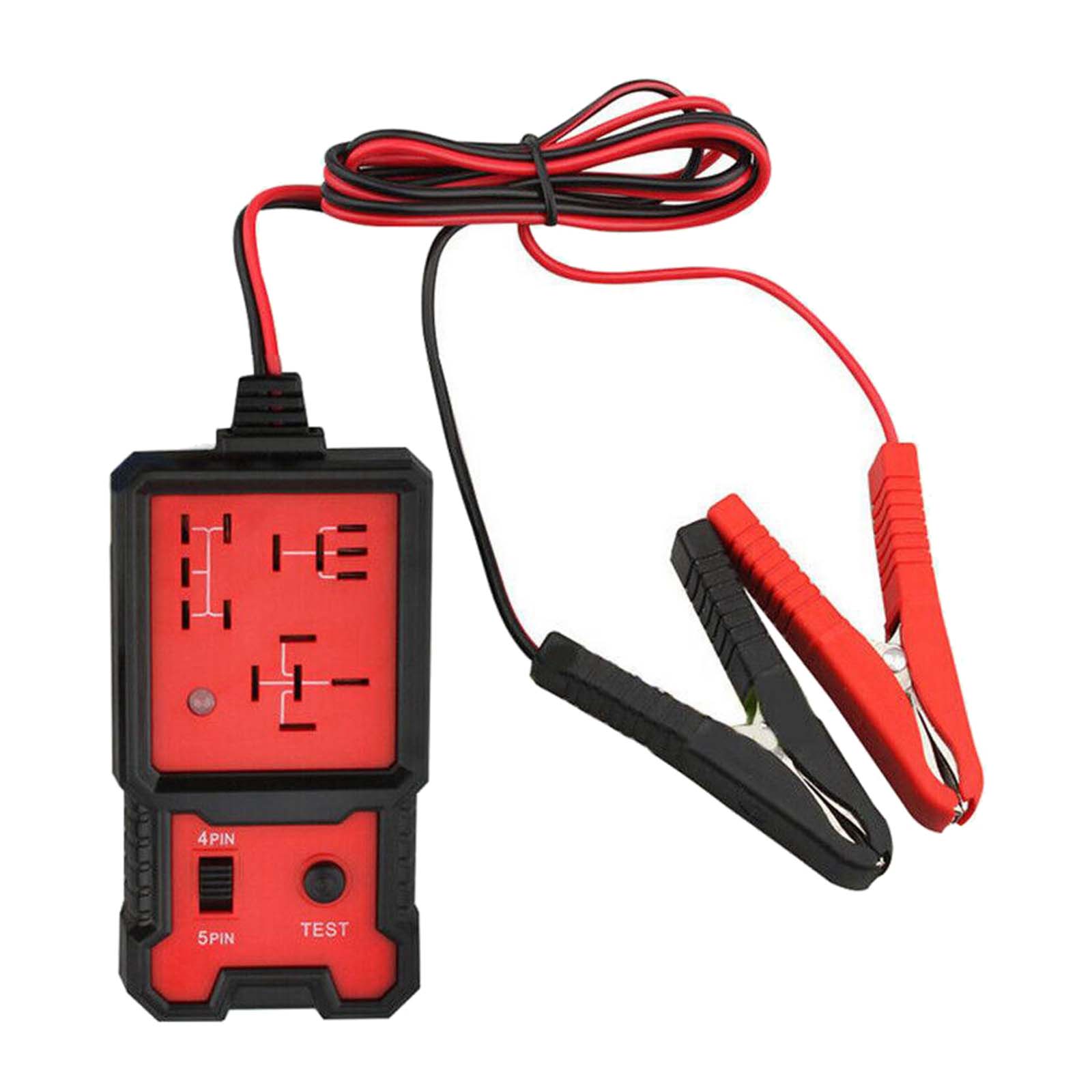 Metal 12V Car Relay Battery Diagnostic Tester Detector Relay Detection
