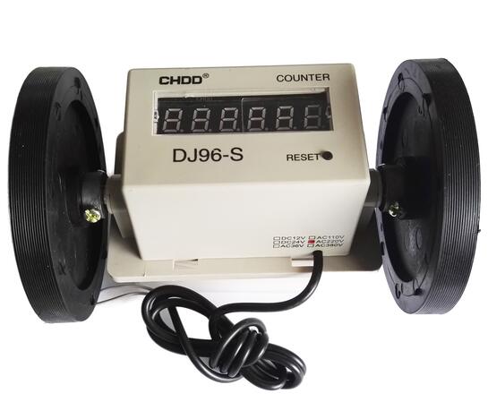 DJ96-S 6-Digital Length Counter Meter JM316 Distance Measuring Counter Sensor For Fabric: DJ96S