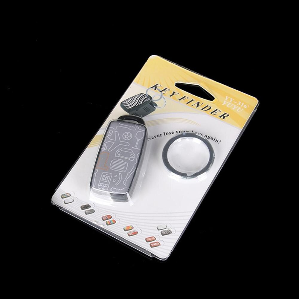 1Pcs Anti-Verloren Alarm Key Finder Locator Sleutelhanger Whistle Sound Mini Key Finder Draadloze Fluitje Key Finder Kleur willekeurige