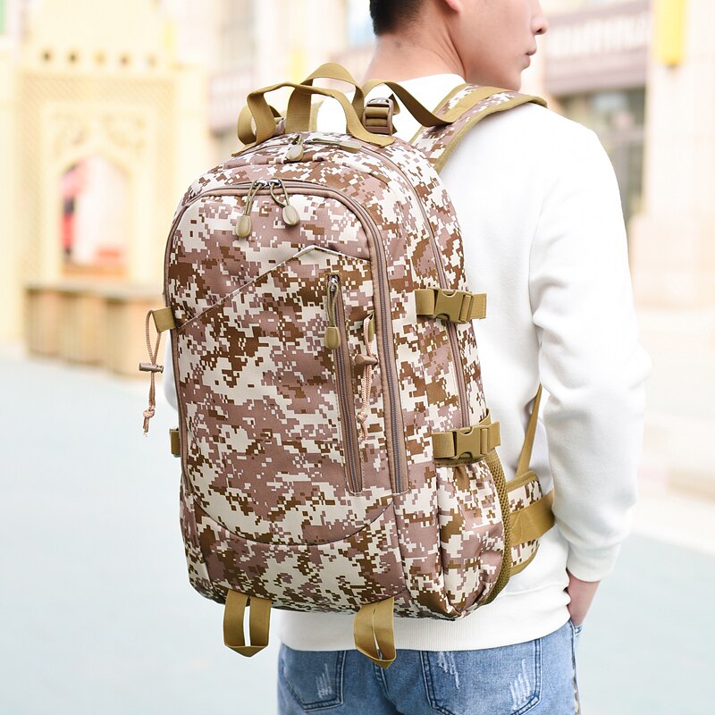 OKKID men school bag male waterproof big travel backpack student laptop backpack 17 high school backpack for boy