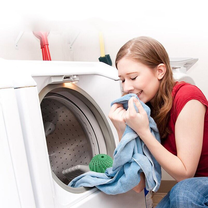 Super Decontamination Laundry Ball Eco-friendly Green Laundry Ball Anion Molecules Cleaning Magic Wash Washing Ball