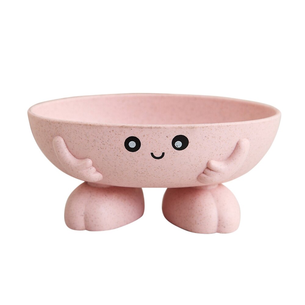 Jabonera con forma de dibujo animado para baño en 4 colores, jabones de cocina para escurrir, jabones de jabón práctico y fácil de limpiar, juguetes para niños: green