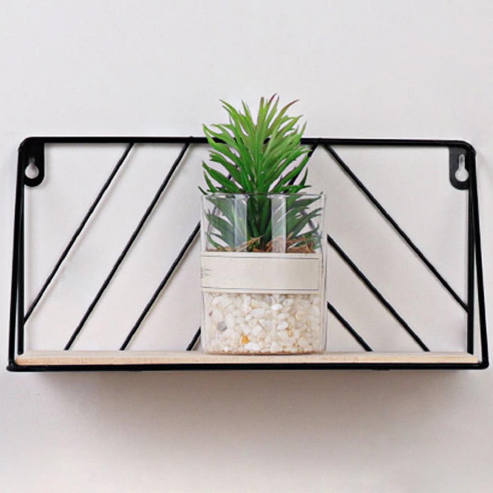 Decorative Shelves Modern Style Entryway Shelf Wall Mount Load Bearing Simple Decorative Wall Hanging Shelf Home Storage Rack