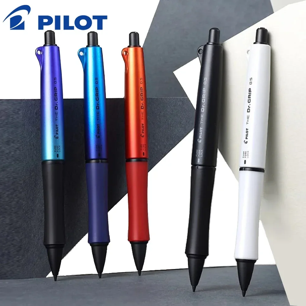 1 Stück Japan Pilot Druckbleistift SCHWARZ Akzent begrenzt DR Griff schüttelt aus führen 0,3/0,5 mm Niedliche Schulbedarf