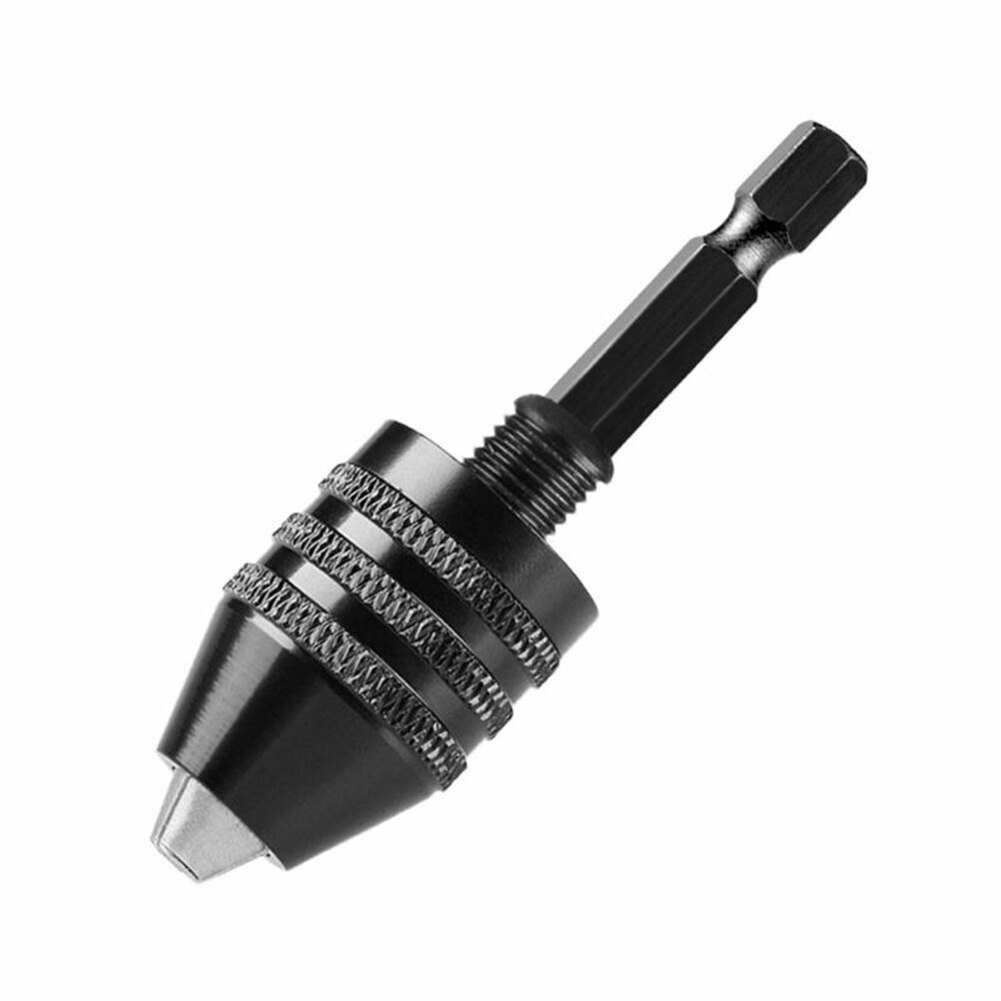 Mini mandrin de perceuse sans clé 0.3-8mm auto-serrant mèches de perceuse électrique outils de fixation de la pince 1/4 &quot;tige hexagonale convertisseur à changement rapide