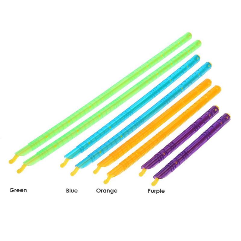 2pcs Plastic Seal Stick Storage Chips Bag Fresh Food Snack Grip Kitchen Sealing Clips Coffee Bag Clips Sealer Clamp