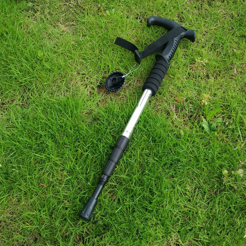 Ultra-light Walking Stick Adjustable Hiking Alpenstock Carbon Fiber shooting Climbing Skiing Camping Trekking pole Excursionismo: 03