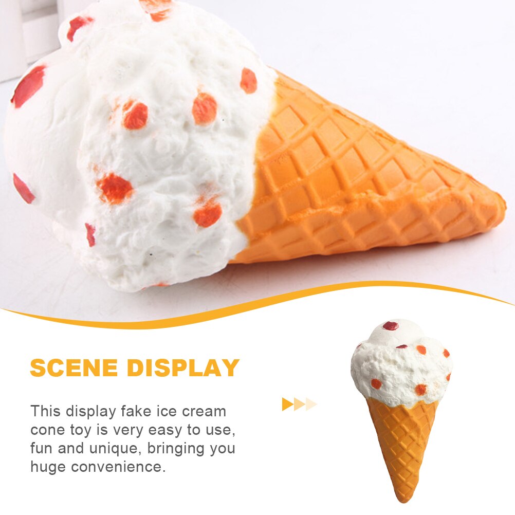 Slow-rising Ice Cream Jumbo Ice Cream Cone Decompression Torch Ice Cream