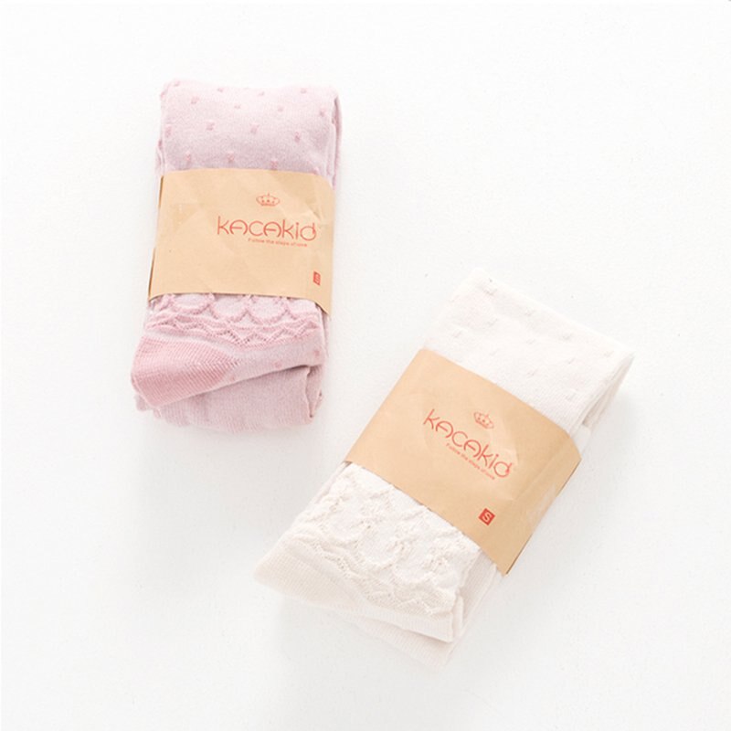 Pantimedias de algodón de invierno para niñas, pantimedias informales transpirables con letras estampadas, pantimedias largas cálidas de w