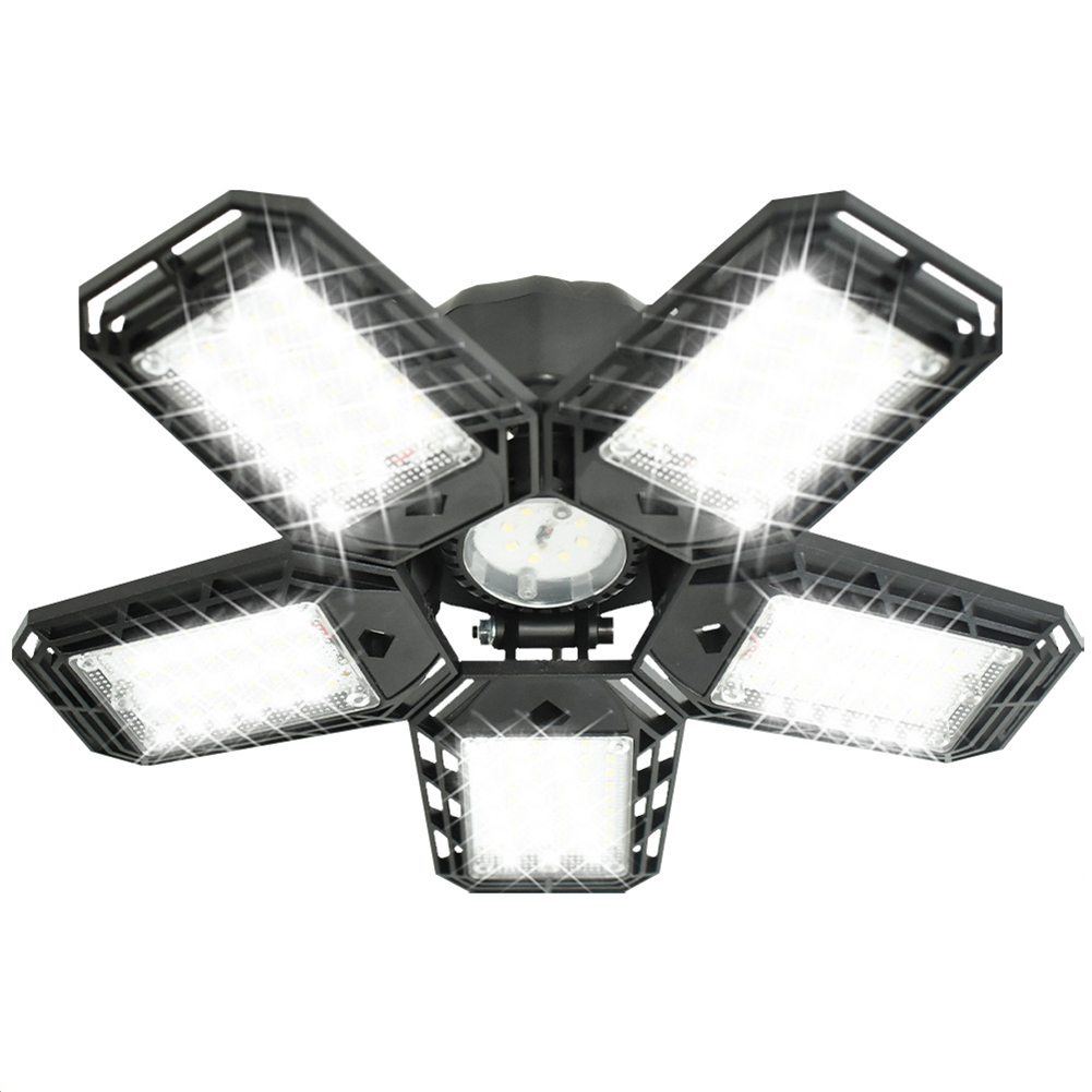 Plafonnier LED industriel pliable et déformable, éclairage d&#39;intérieur, luminaire de plafond, idéal pour un Garage ou un atelier: 208led