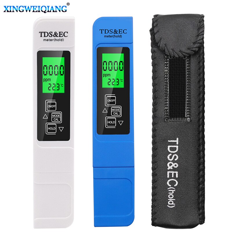 Portable Water TDS Meter Pen EC Conductivity Tester Water Monitor for Drinking Water Fertilizer Concentration