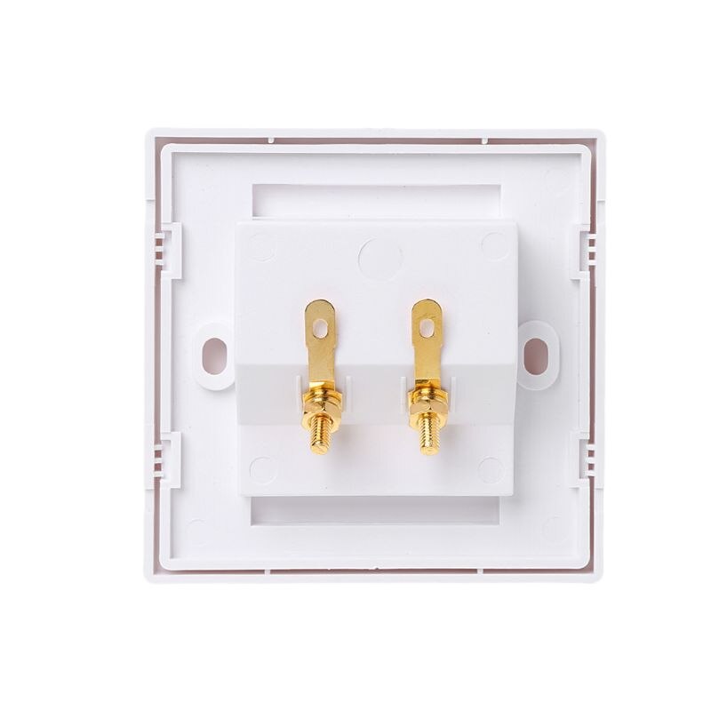 Wall Socket Audio Video Panel Speaker Junction Box Power Outlet