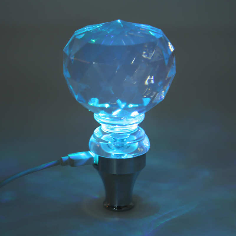 Pommeau de levier de vitesse LED, acrylique pour Transmission manuelle