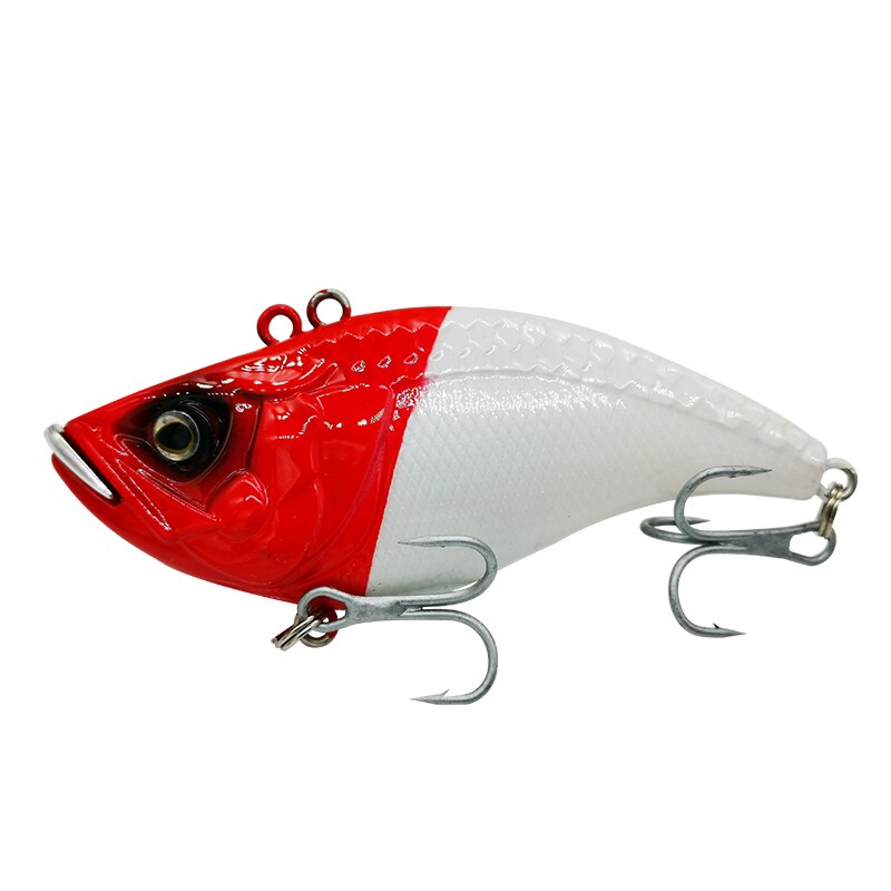 Longtour Megasonic vabration VIB lure Strike Pro Bass Fishing Deep CastingBait: Red head