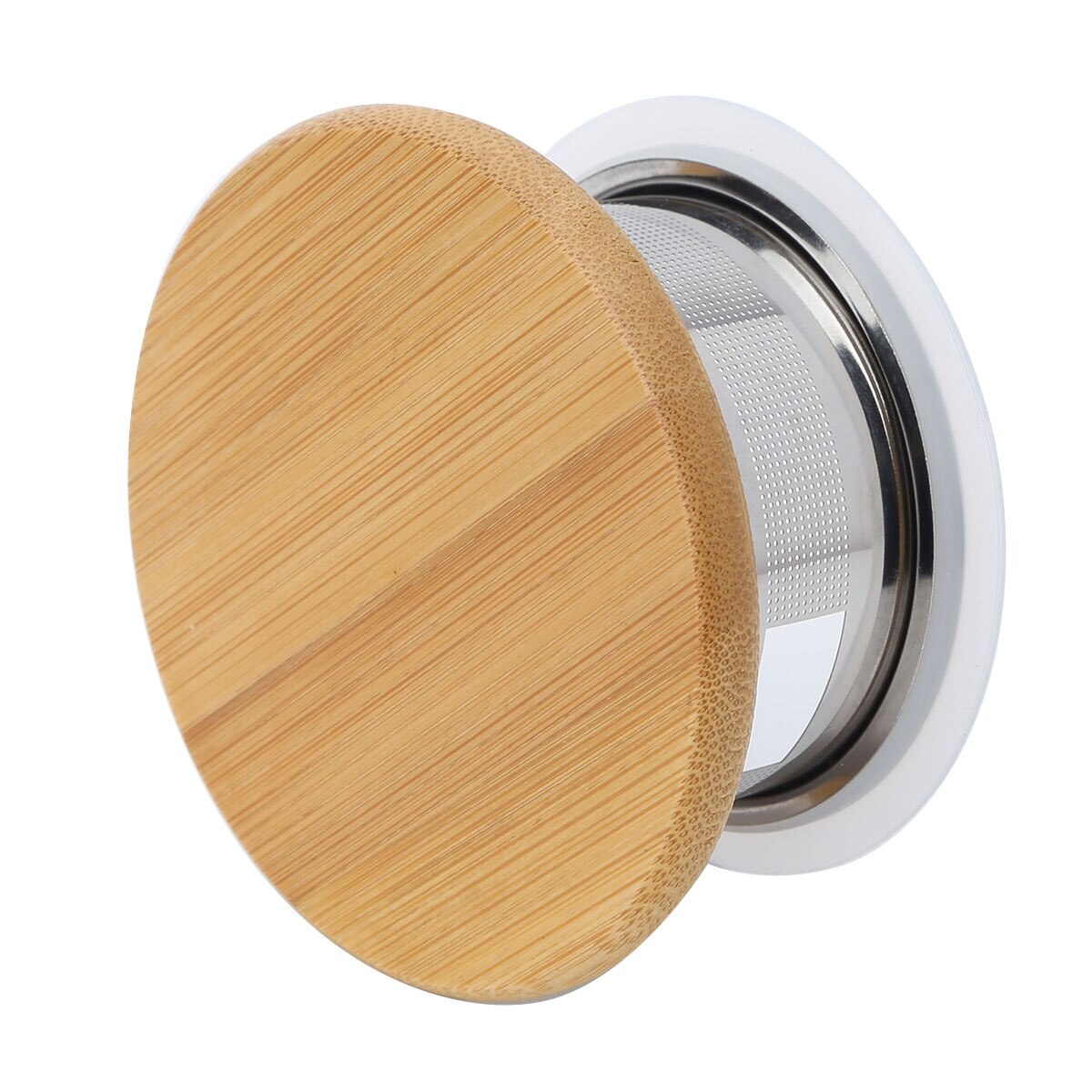 Reusable Cup Lids Kettle Lids Anti-Dust Spill Proof Lid Cover Replacement for Glass Kettle Juice Water Flower Tea Teapot Lids