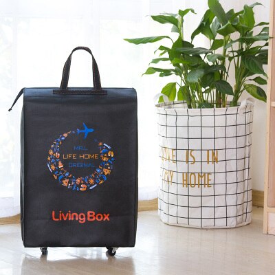 Multifunctionele Inklapbare Dames Shopping Bag Met Wiel Kruidenier Puller Trolley Tas Draagbare Opslag Winkelmandje Reistas: C