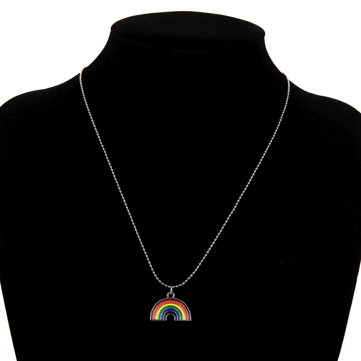 Regenboog Ketting Vrouwen Regenboog Na Wind En Regen Betekent Schoonheid En Geluk Sieraden Lange Hanger Ketting Is Eenvoudig En praktische: Default Title