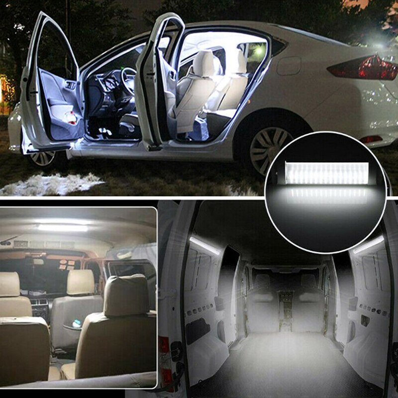 1x 12v ledade inre lampor kupoltak tak läsning bagage för rv husvagn släpvagn