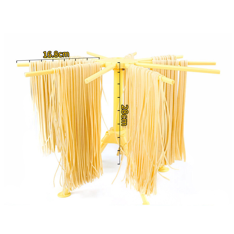 Plast spaghetti pasta torkställ rack hopfällbara nudel hängande stativ hushåll pasta verktyg köksredskap